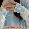 Hoa màu xanh